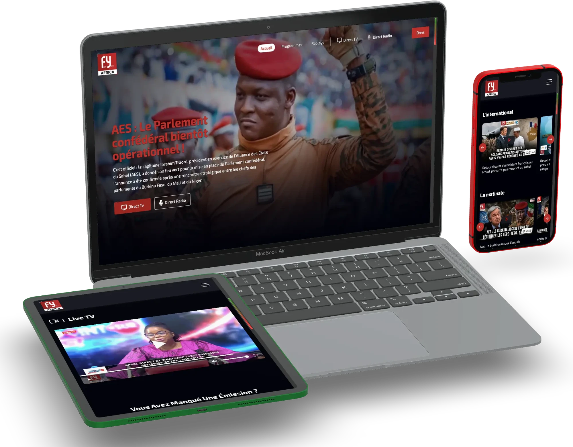 For You Média Africa Plateforme