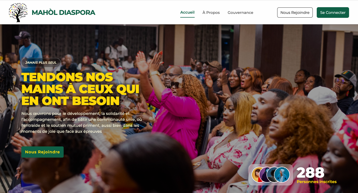 Mahol Diaspora Plateforme
